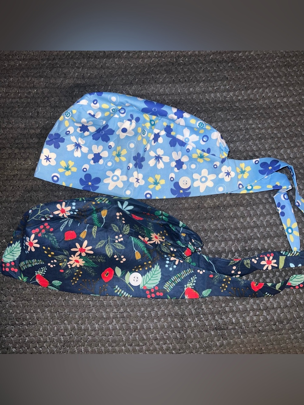 Cap Set - Blue and Navy